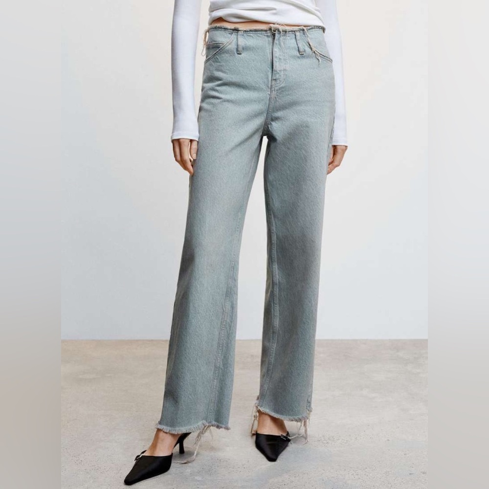Mango Women's Gray Jeans